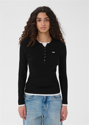 Trisha bluse Sort Gestuz 